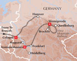 Harz Mountains & the Rhine Gorge